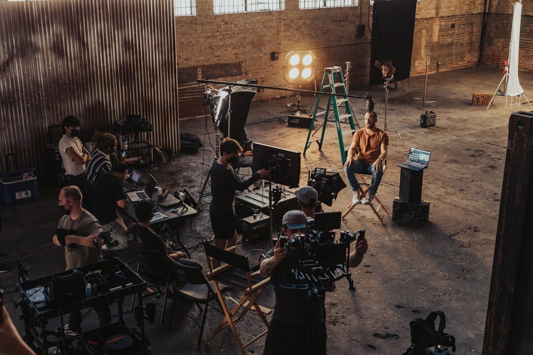 behind the scenes movie set